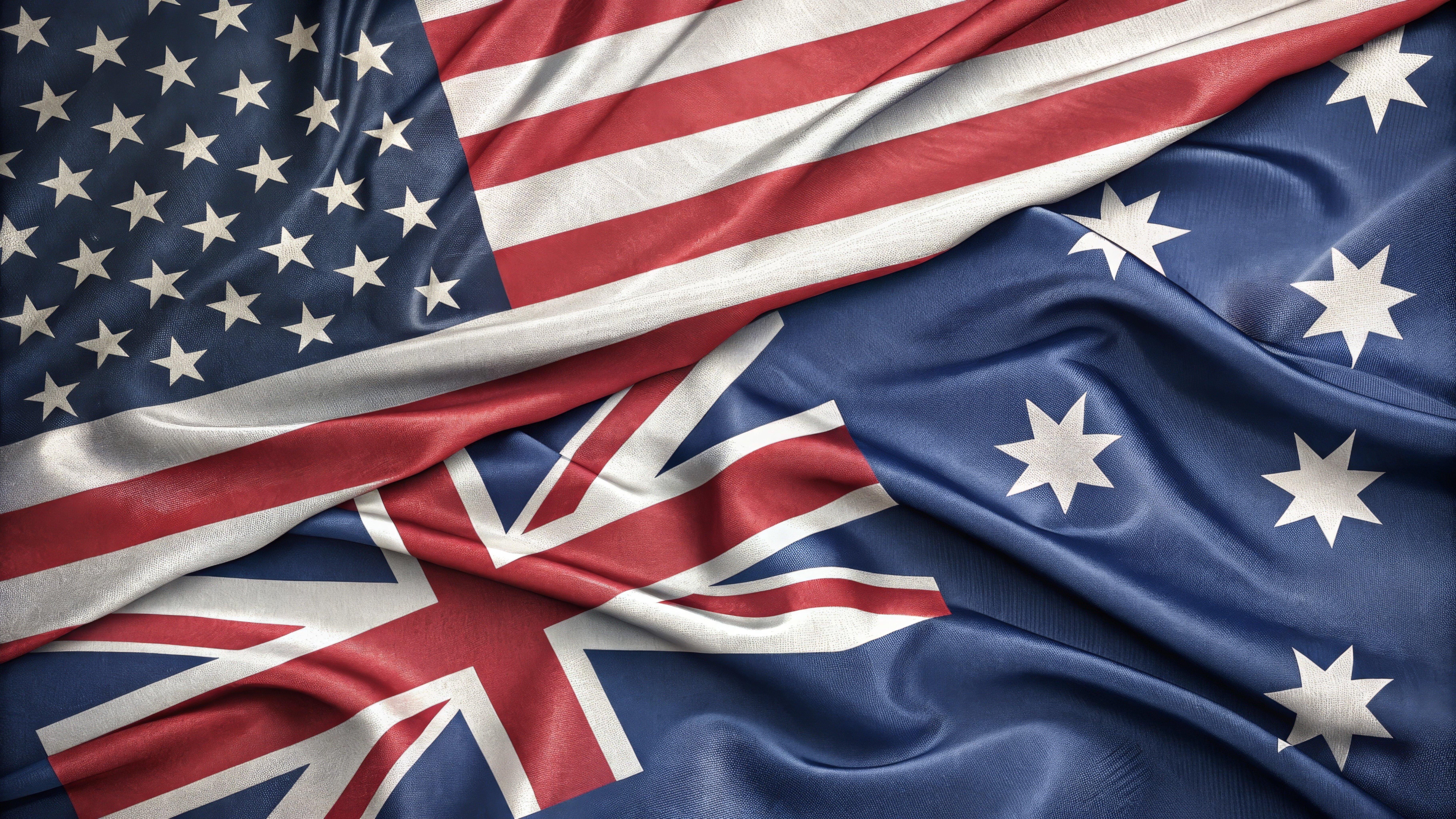 AU vs US flags