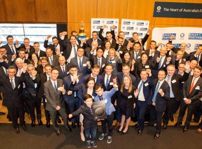 Kelly+Partners Team Members Attended ASX Listing For The IPO
