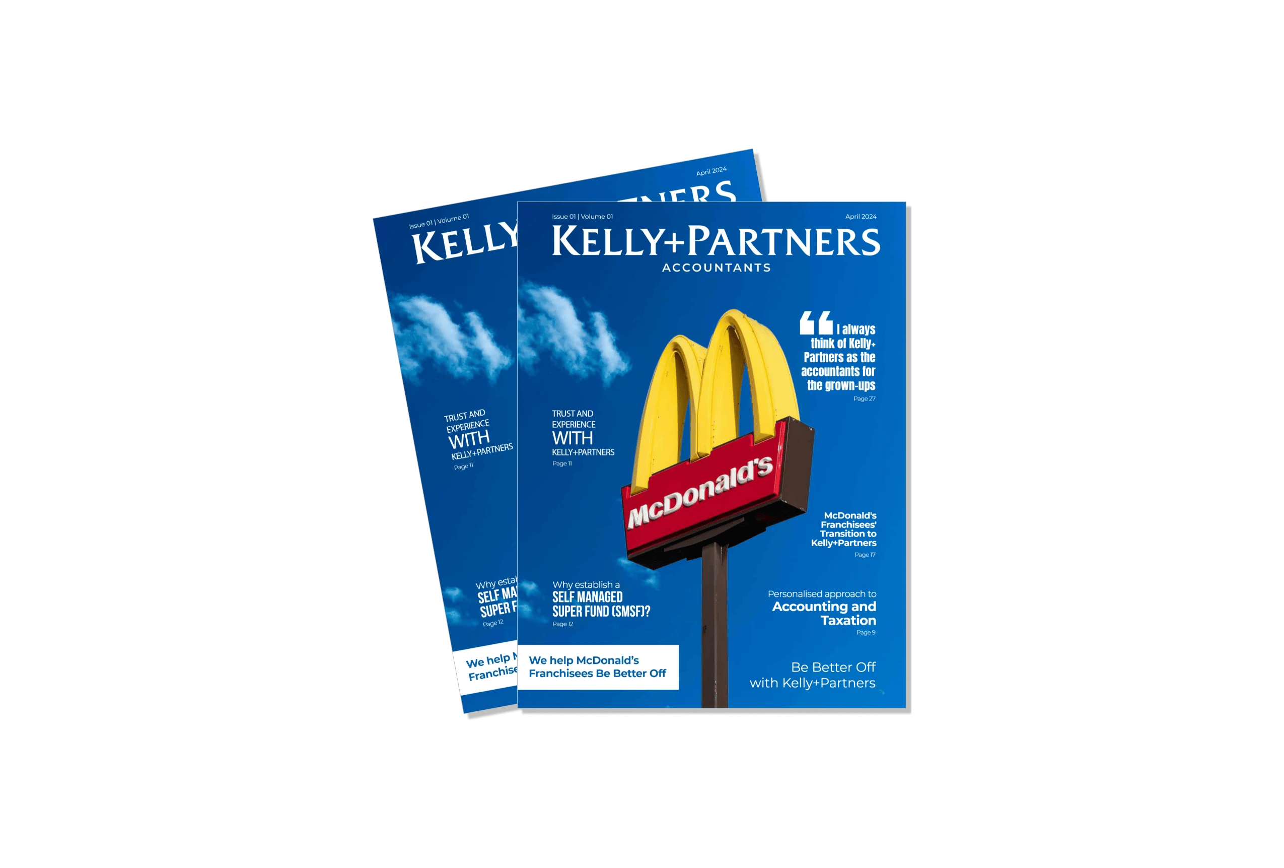 maccas magazine for owners page